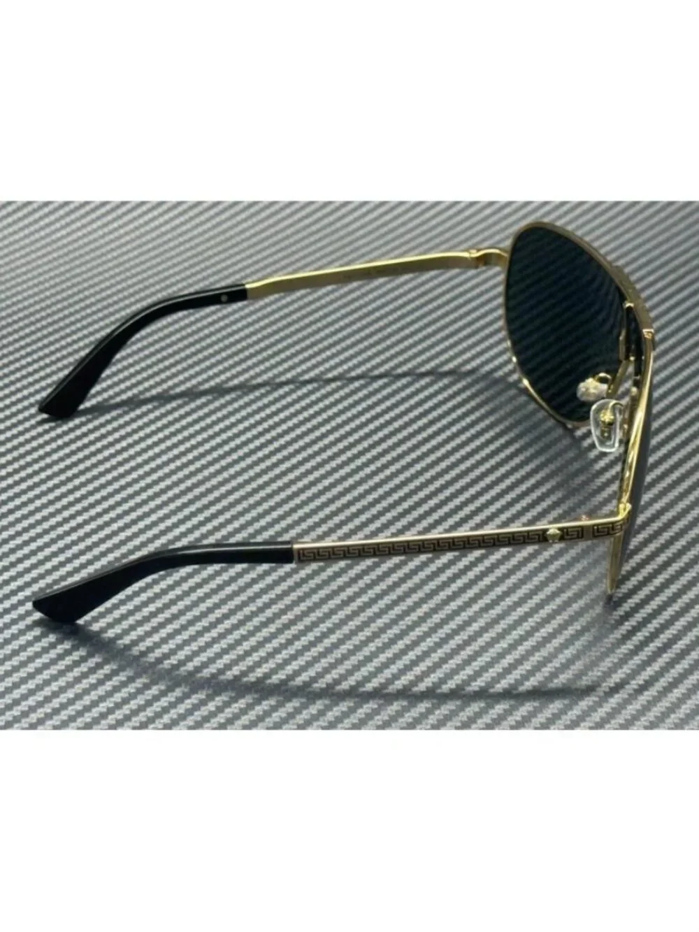 New Versace Men Gold Sunglasses 70-20-140